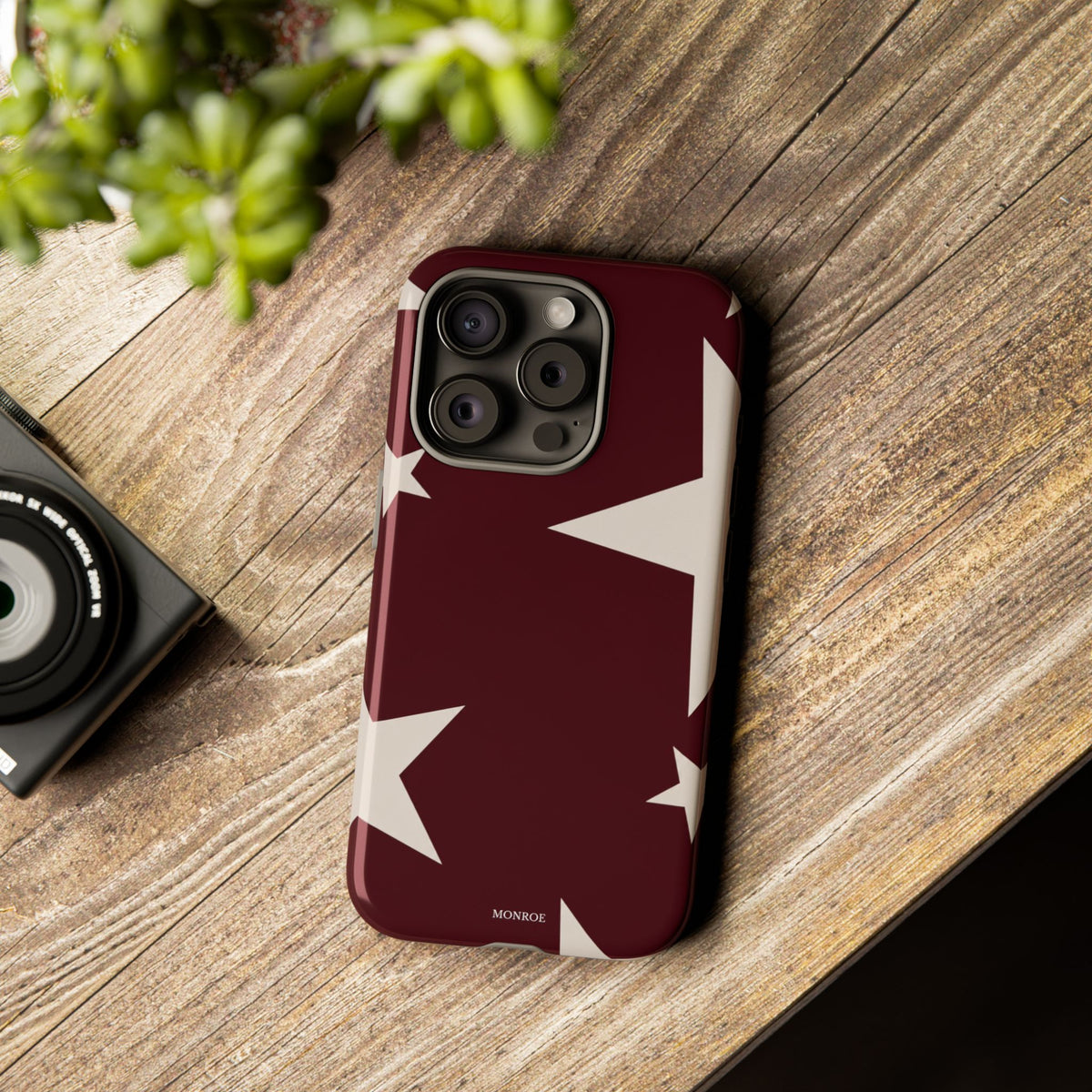 Burgundy Stars Tough Case