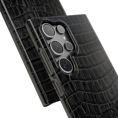 Black Croc Case