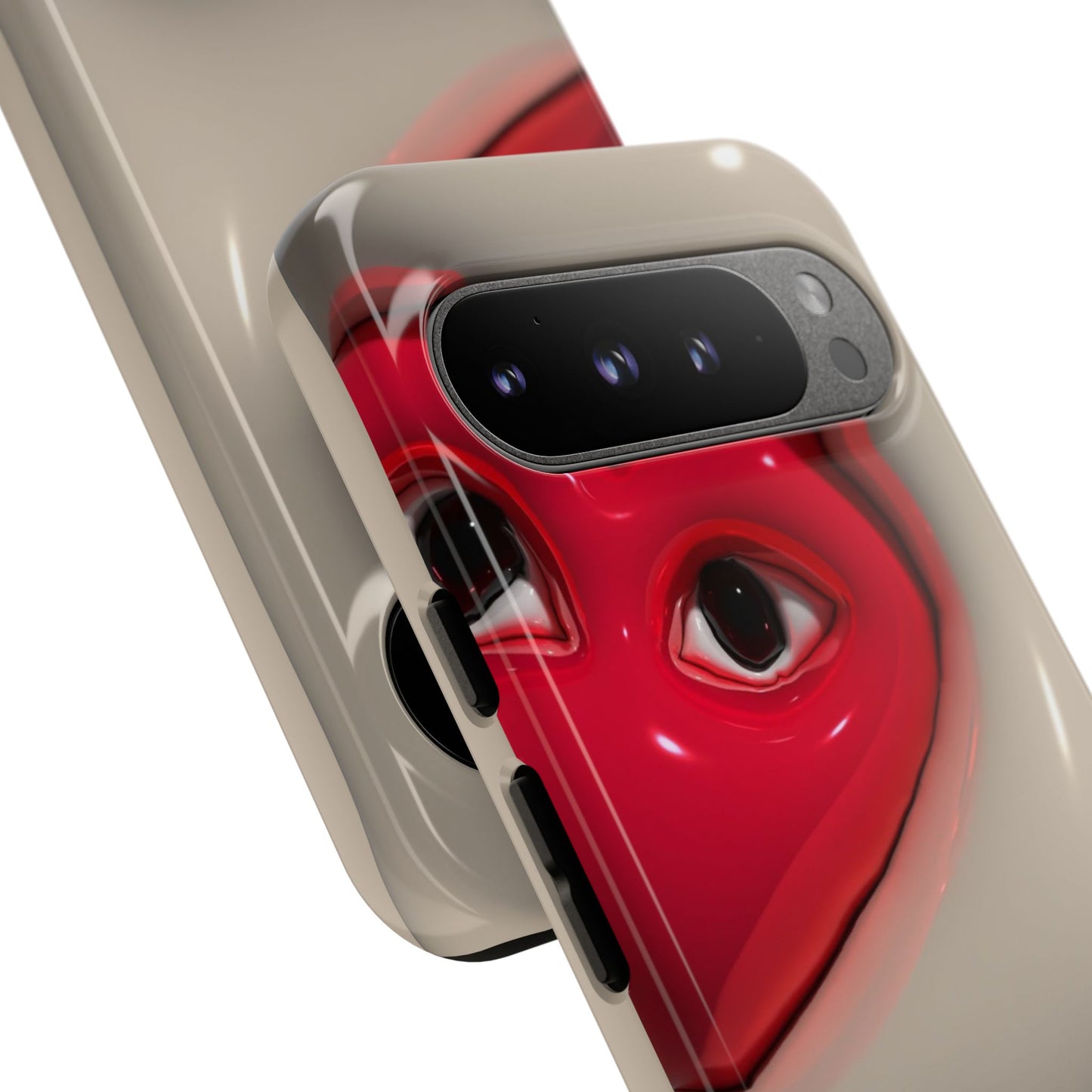 Red Heart Eyes Tough Case