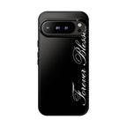 "Forever Blessed" Black Phone Cover