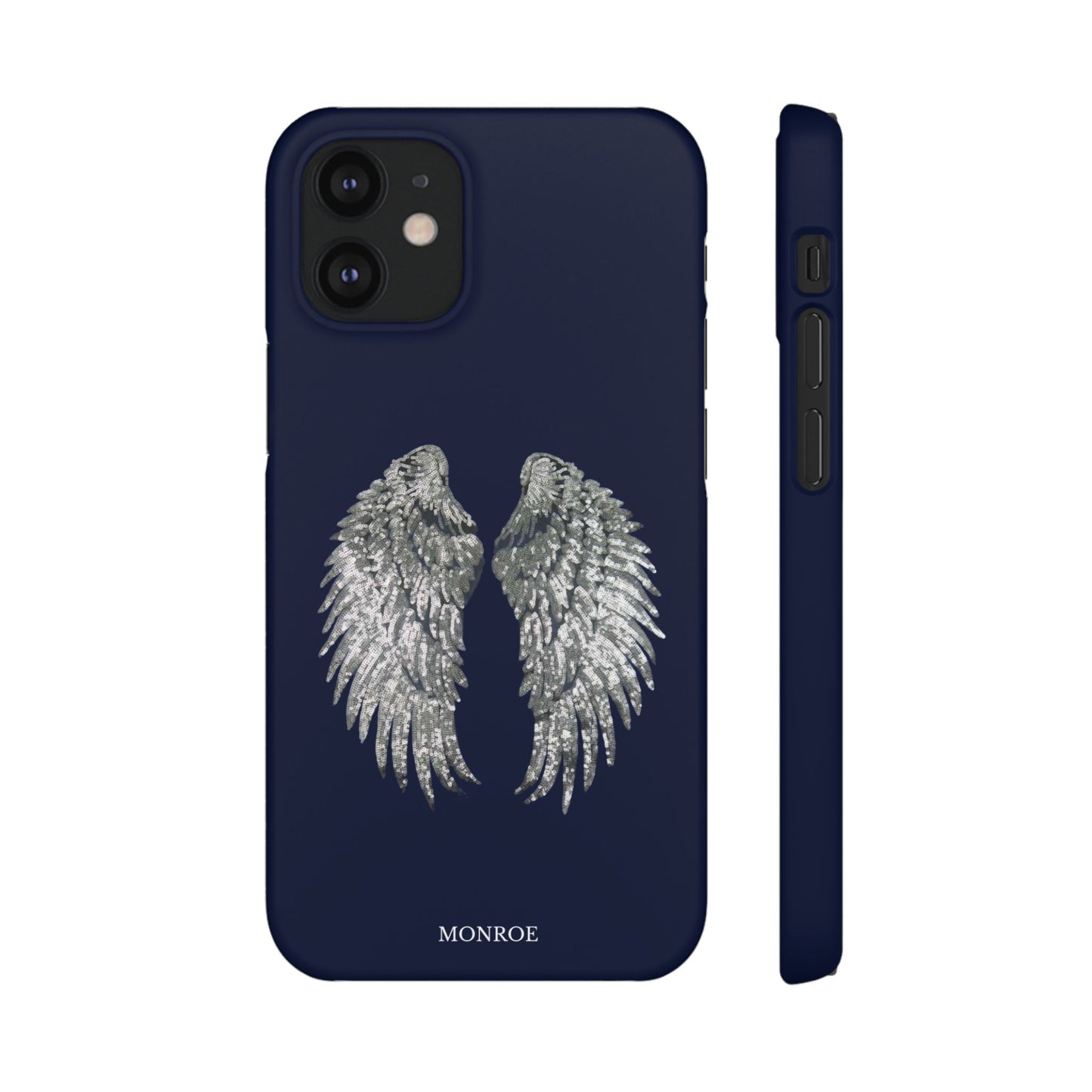 Navy Angel Wings Case