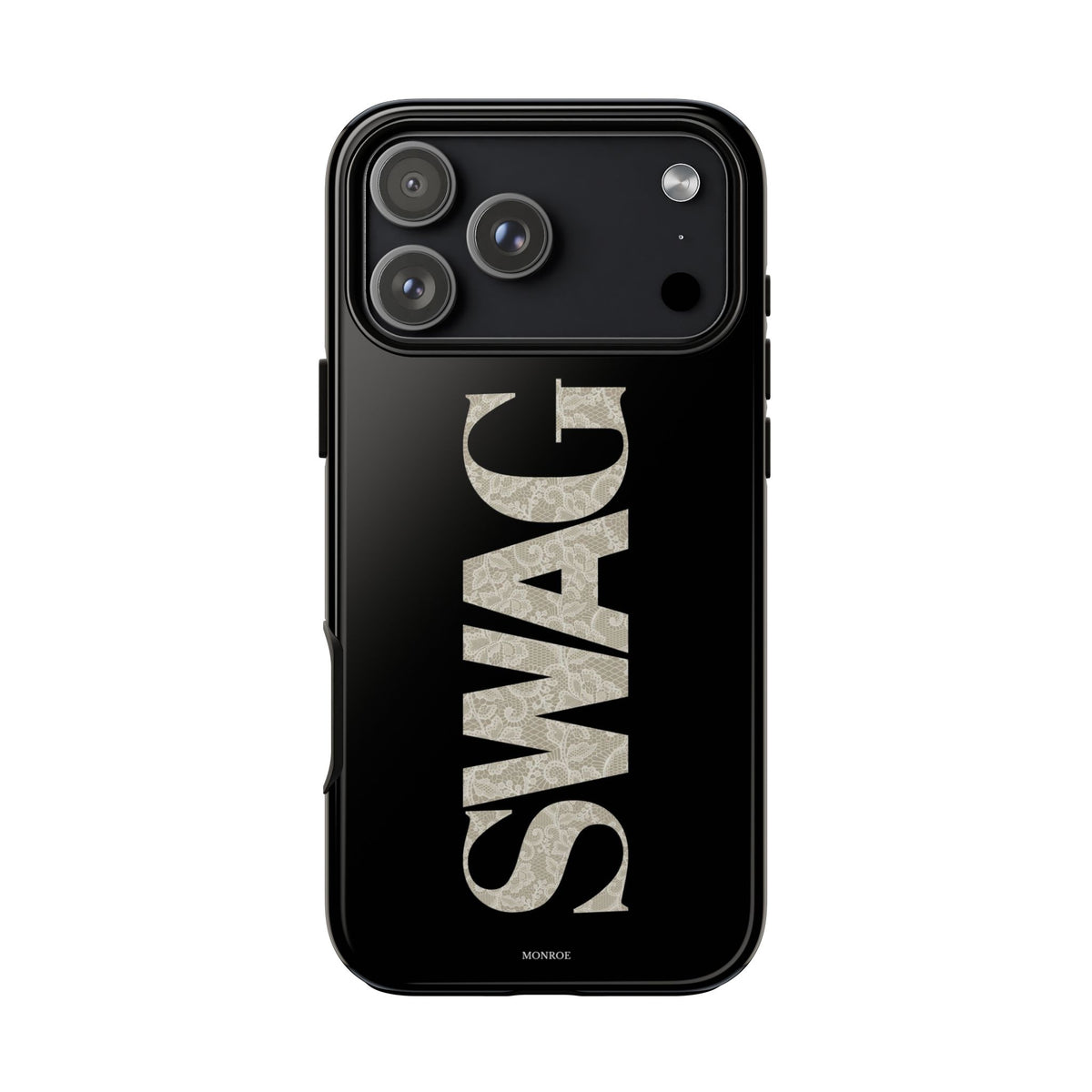 Lace Swag Black Tough Case