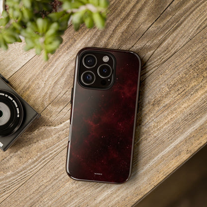 Burgundy Galaxy Tough Case