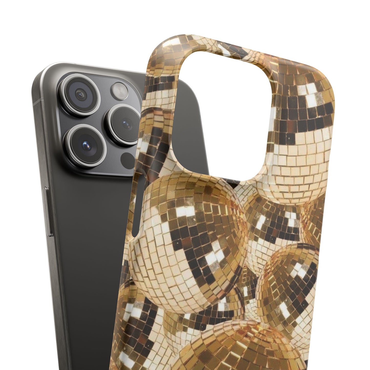 Gold Disco Ball Case