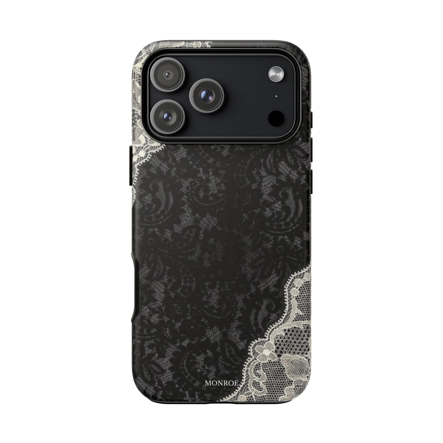 Black & White Edged Tough Case
