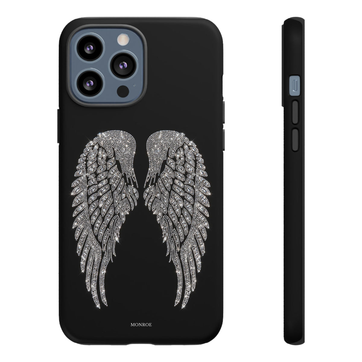 Silver Angel Wings Tough Case
