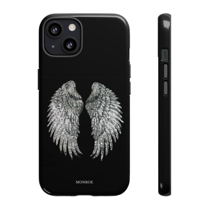 Silver Wings Black Tough Case