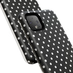 Black Polka Dot Phone Case