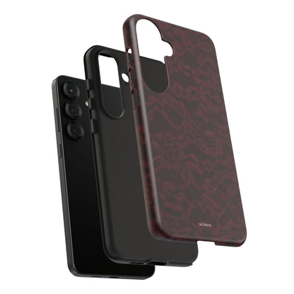 Burgundy Lace Tough Case
