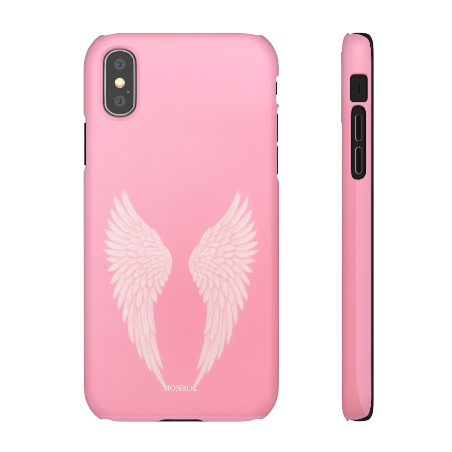 Pink Angel Wings Case