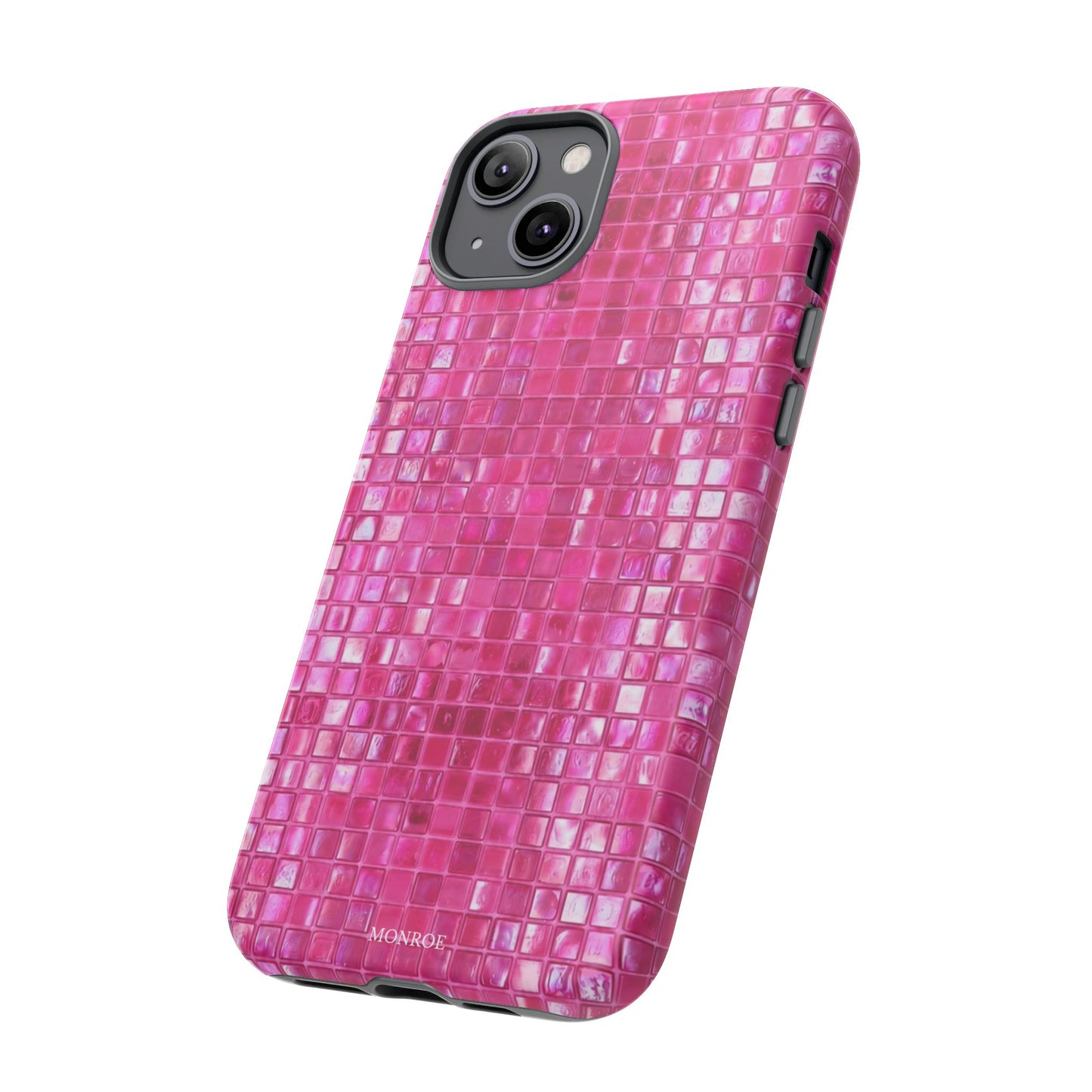 Hot Pink Mosaic Tough Case