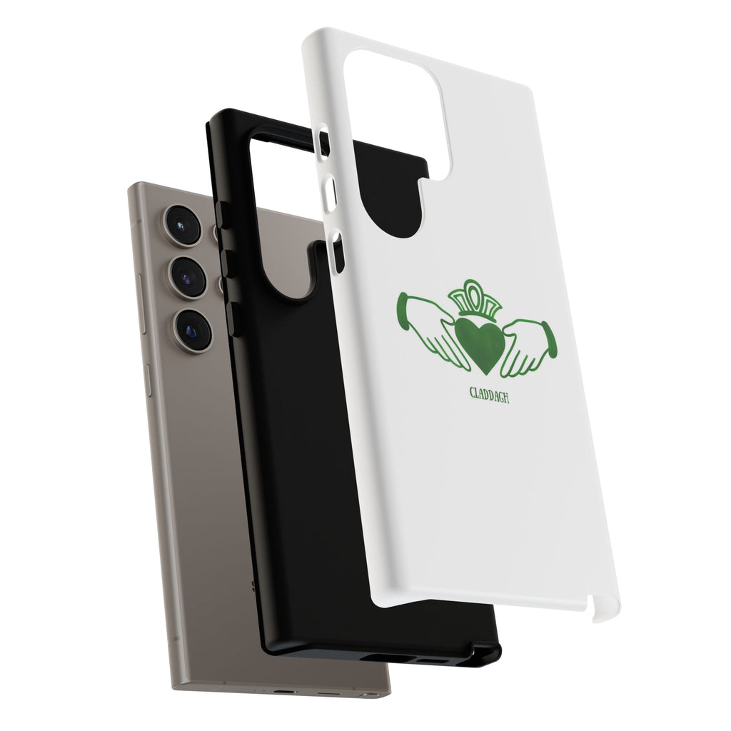 Irish Claddagh Symbol Green Tough Case