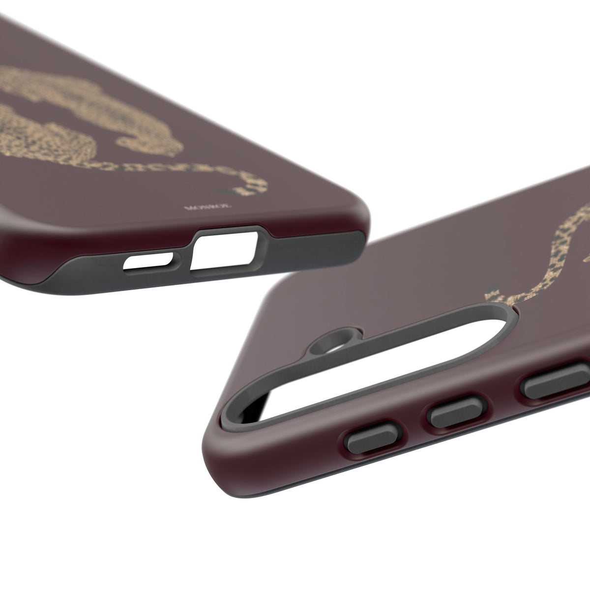 Burgundy Cheetah Tough Case