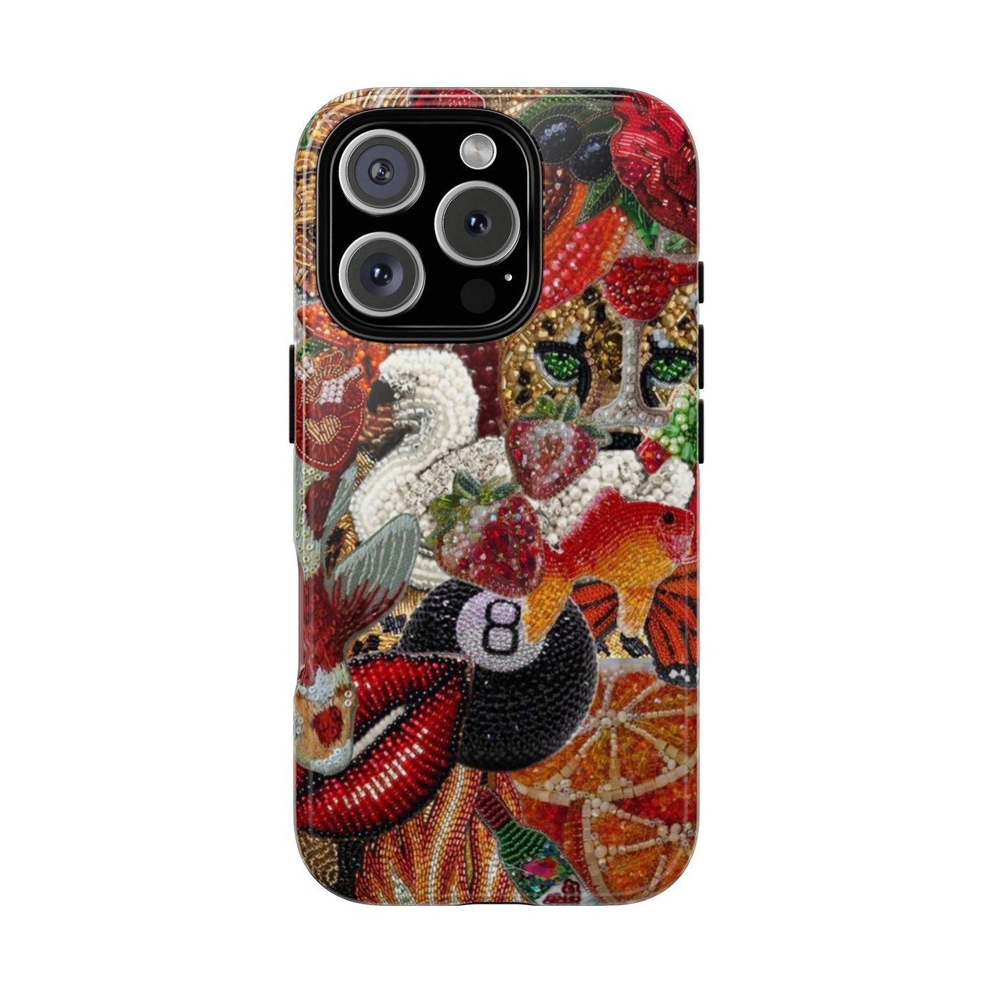Decorative Collage Tough Case
