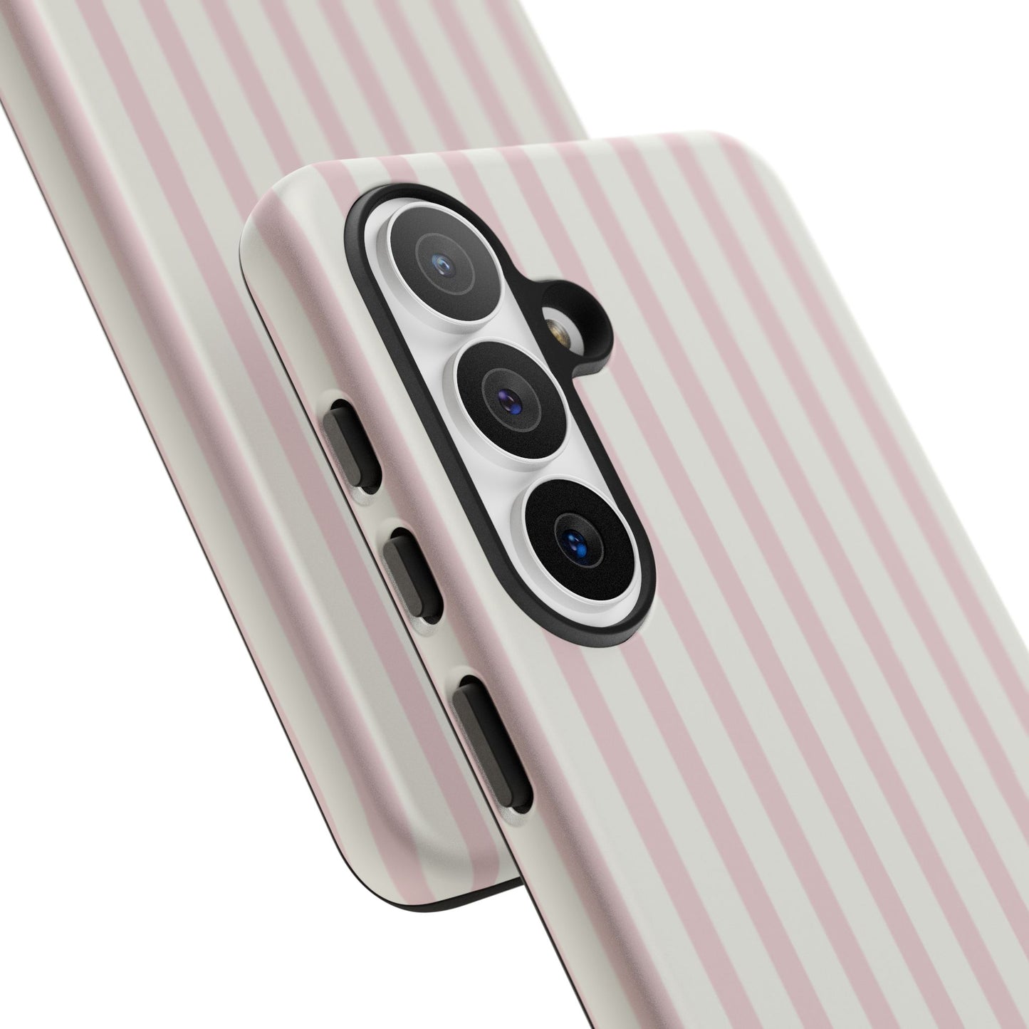 Light Pink Stripe Tough Phone Case