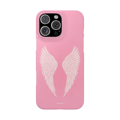 Pink Angel Wings Case