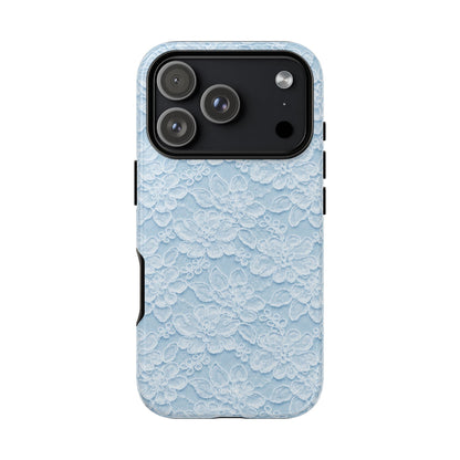 Glacier Blue Lace Tough Case