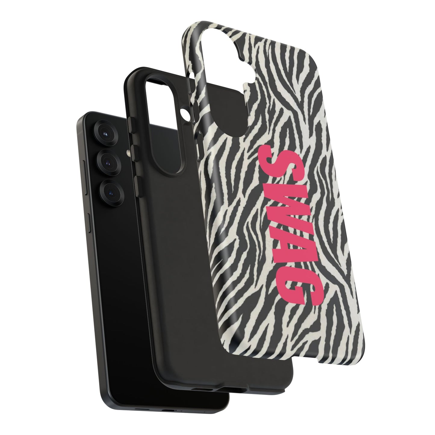 Zebra Print  "SWAG" Tough Case