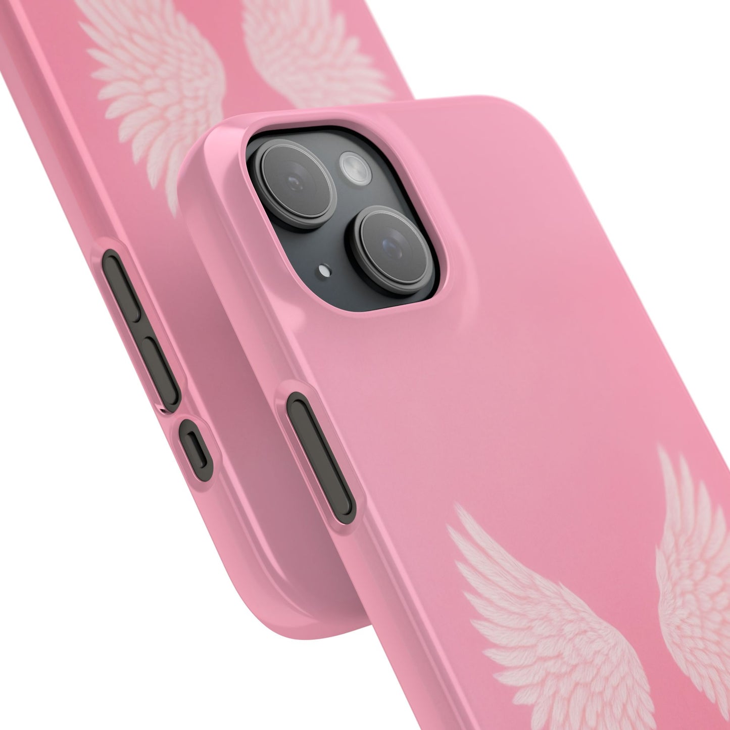 Pink Angel Wings Case