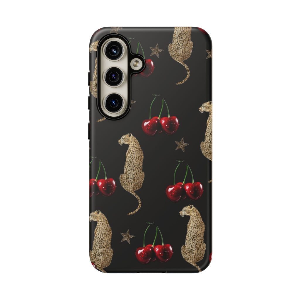 Leopards & Cherries Phone Case