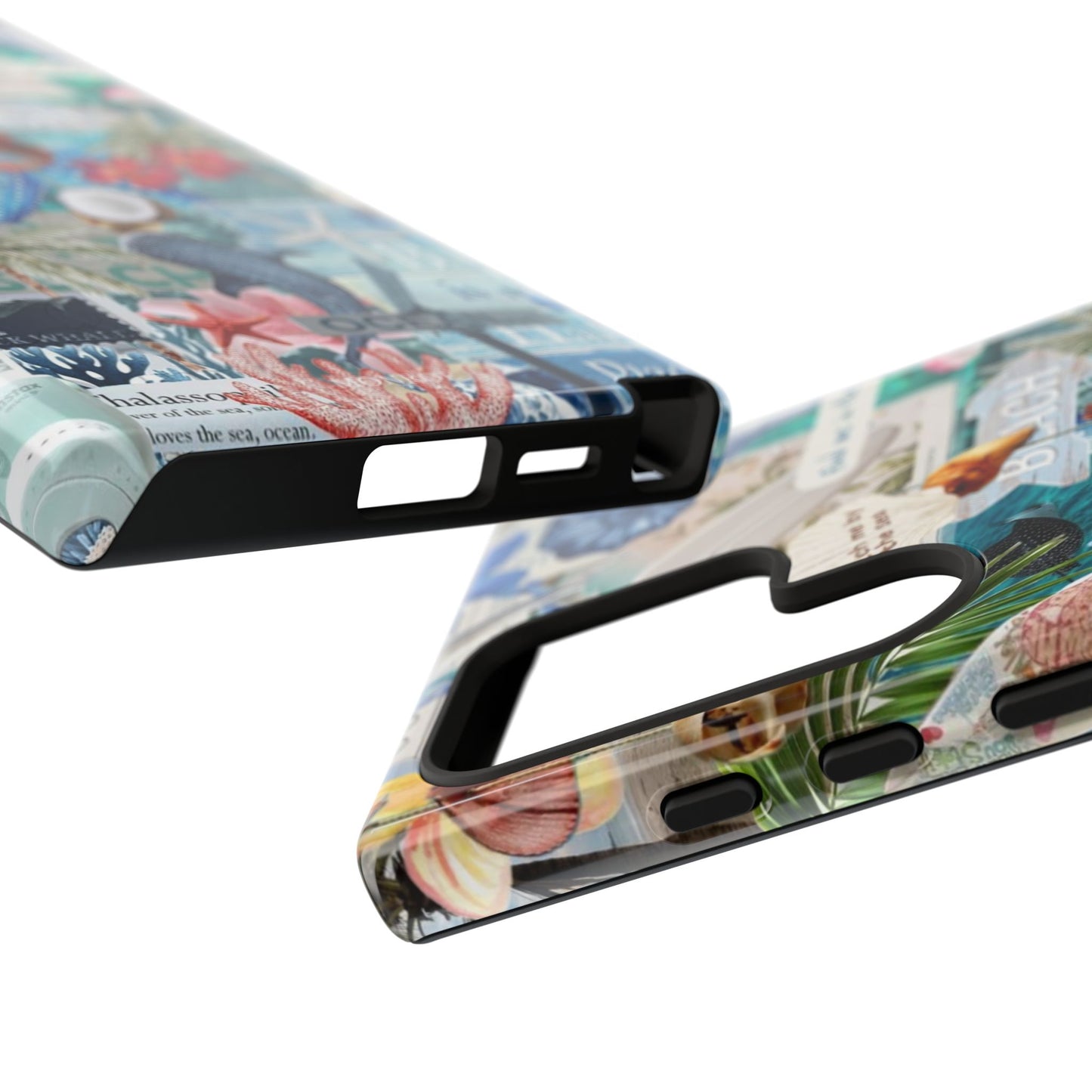 Tropical Beach Collage Tough Case