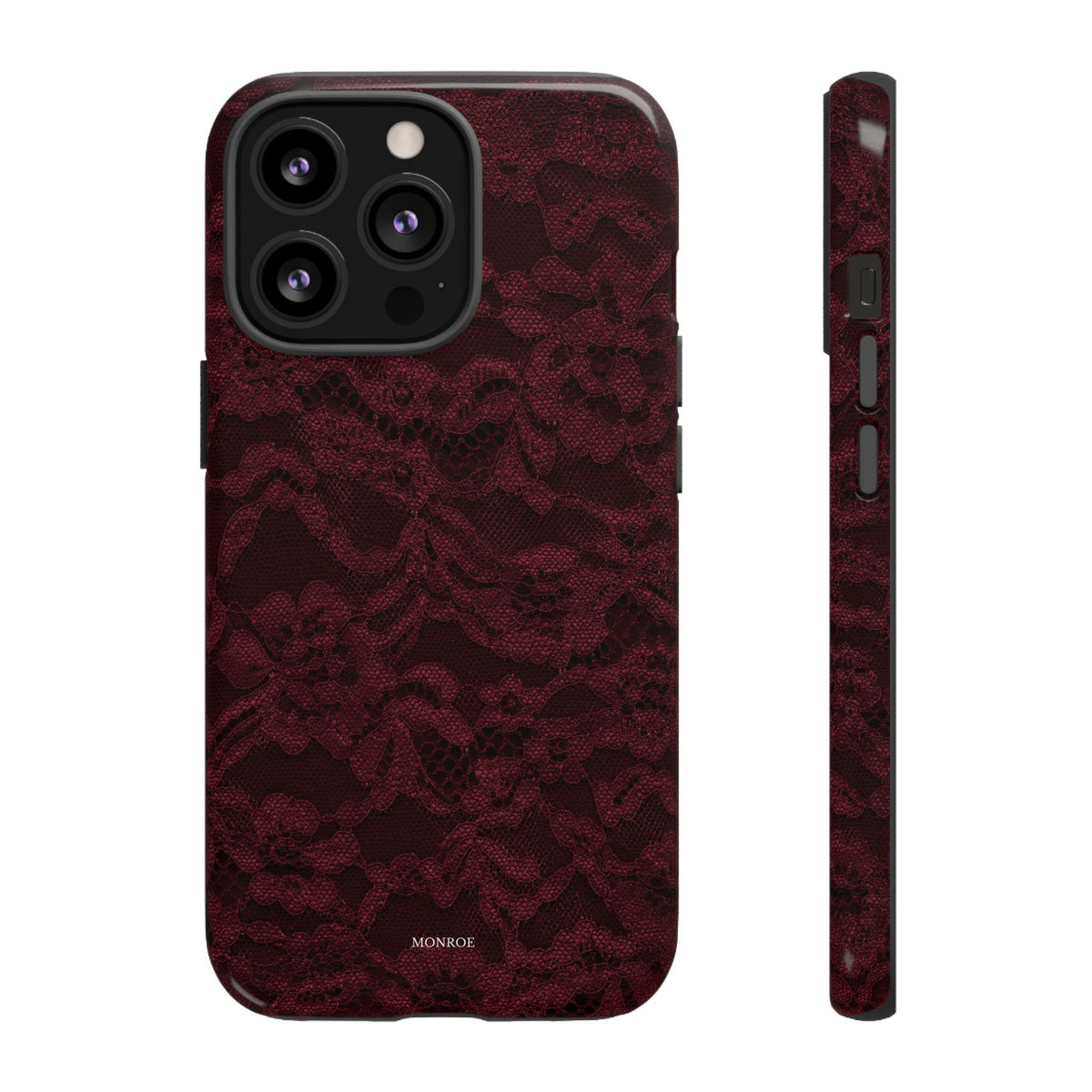 Burgundy Lace Tough Case