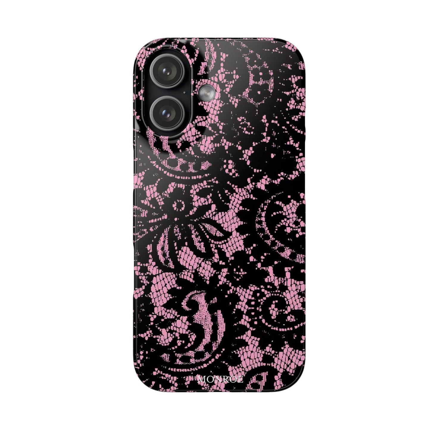 Pink Lace Pattern Case