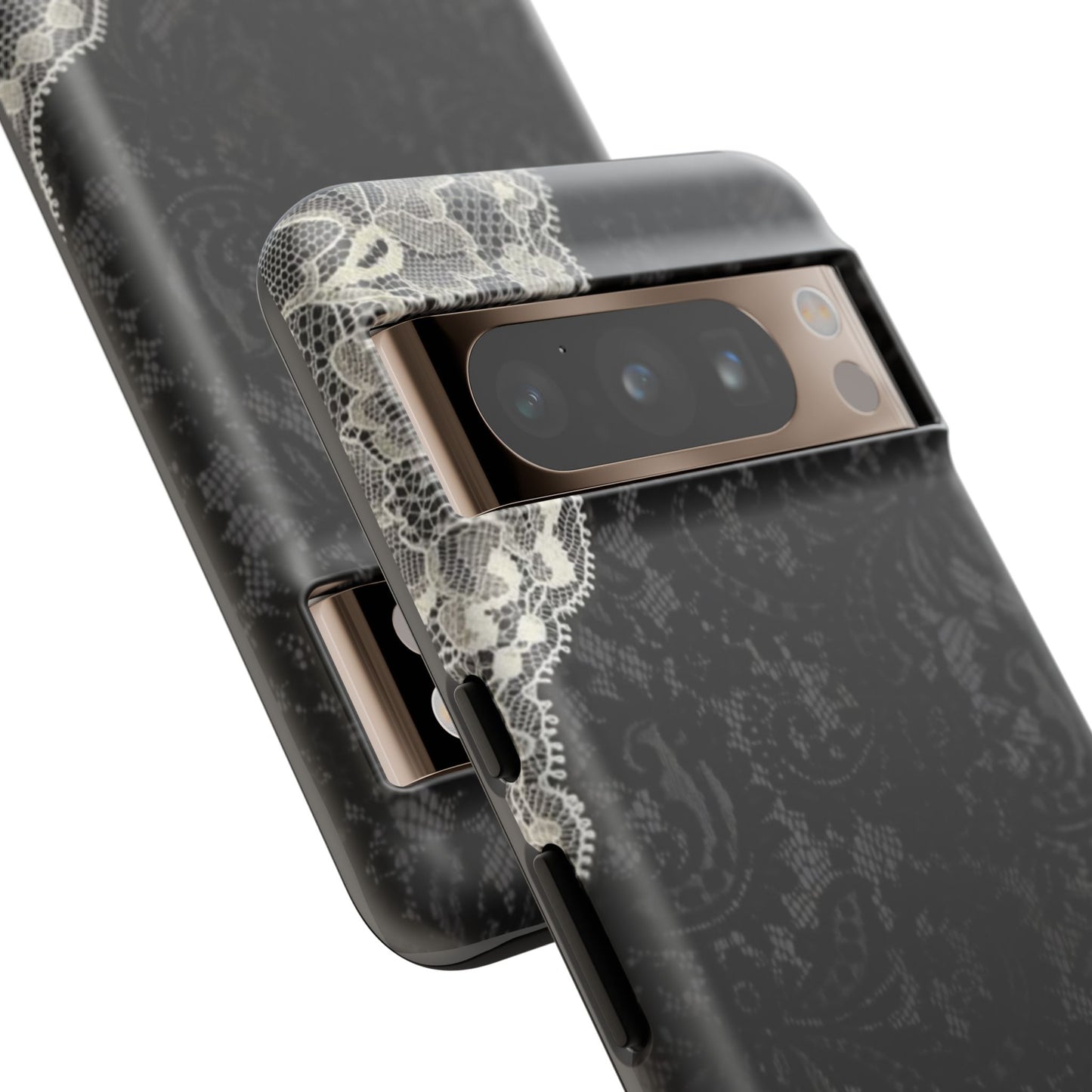 Black & White Edged Tough Case