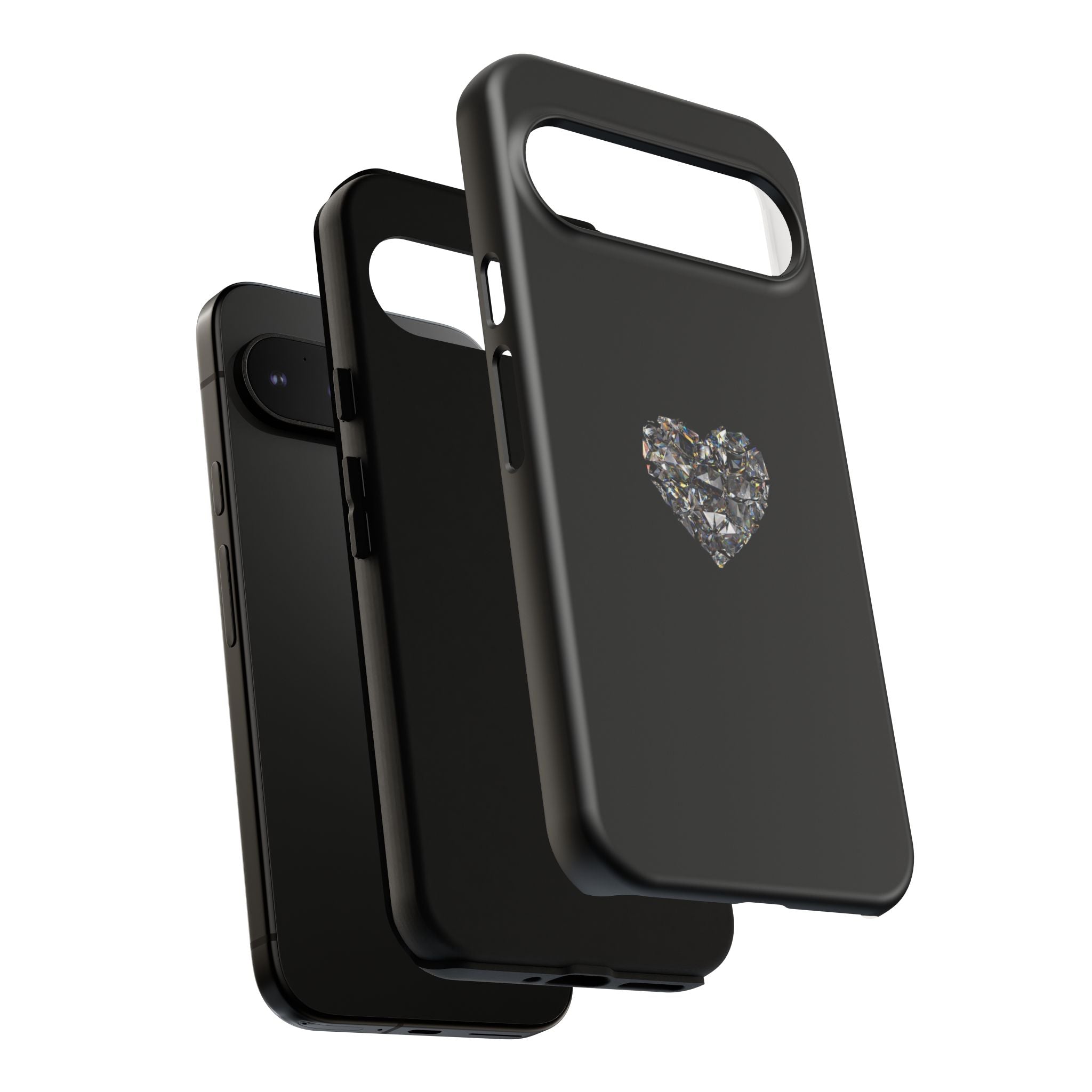 Crystal Heart Phone Case