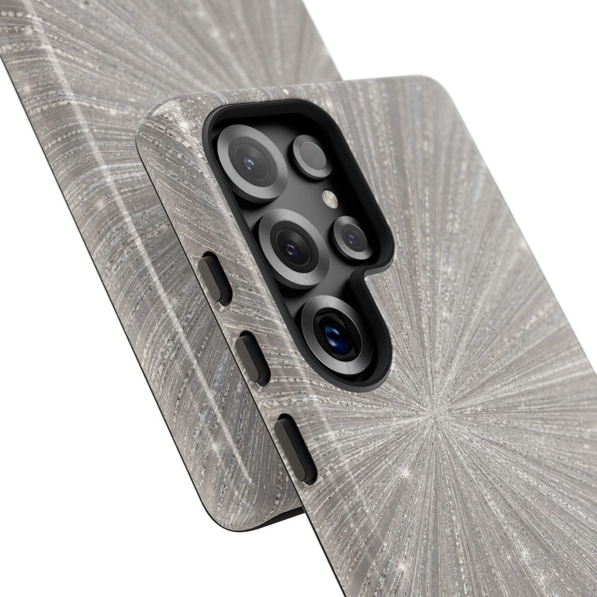 Sparkling Silver Burst Tough Case