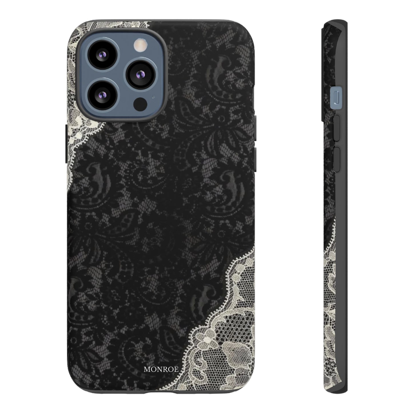 Black & White Edged Tough Case