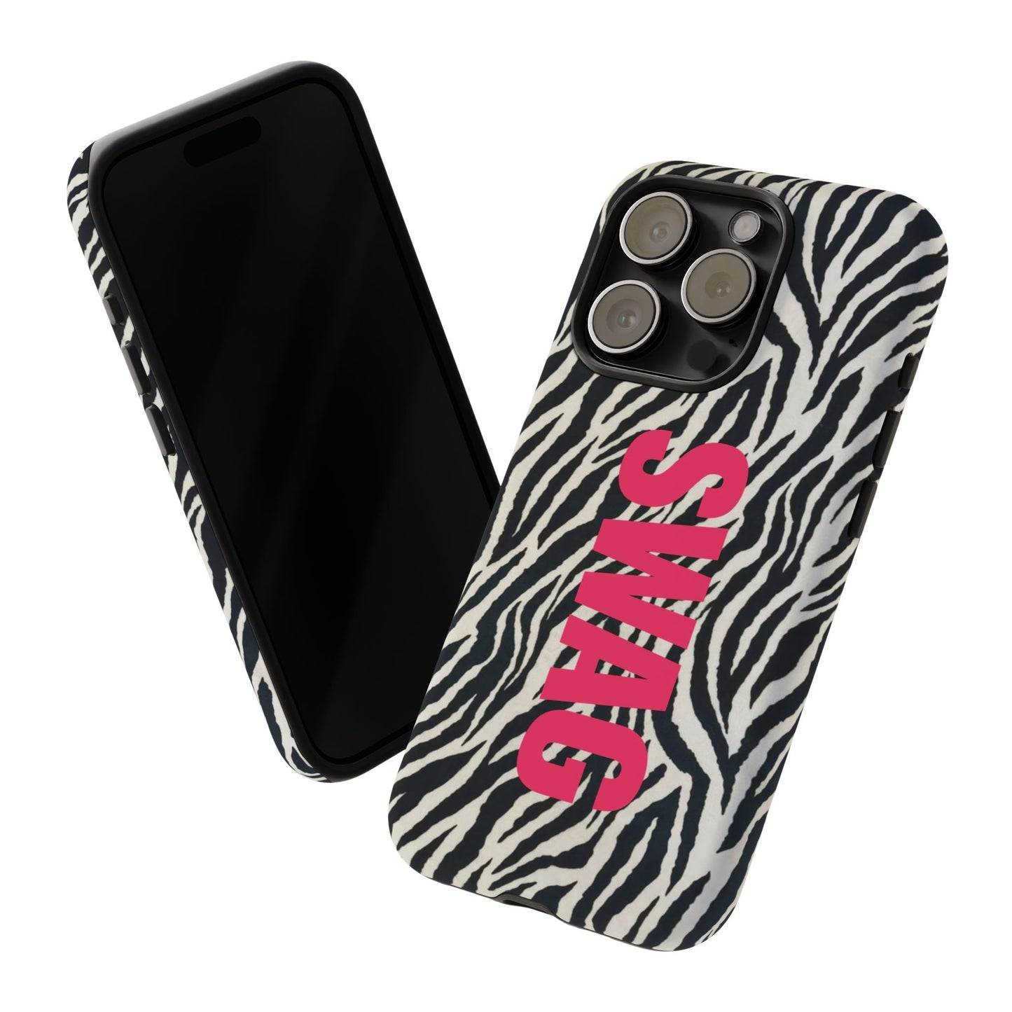 Zebra Print  "SWAG" Tough Case