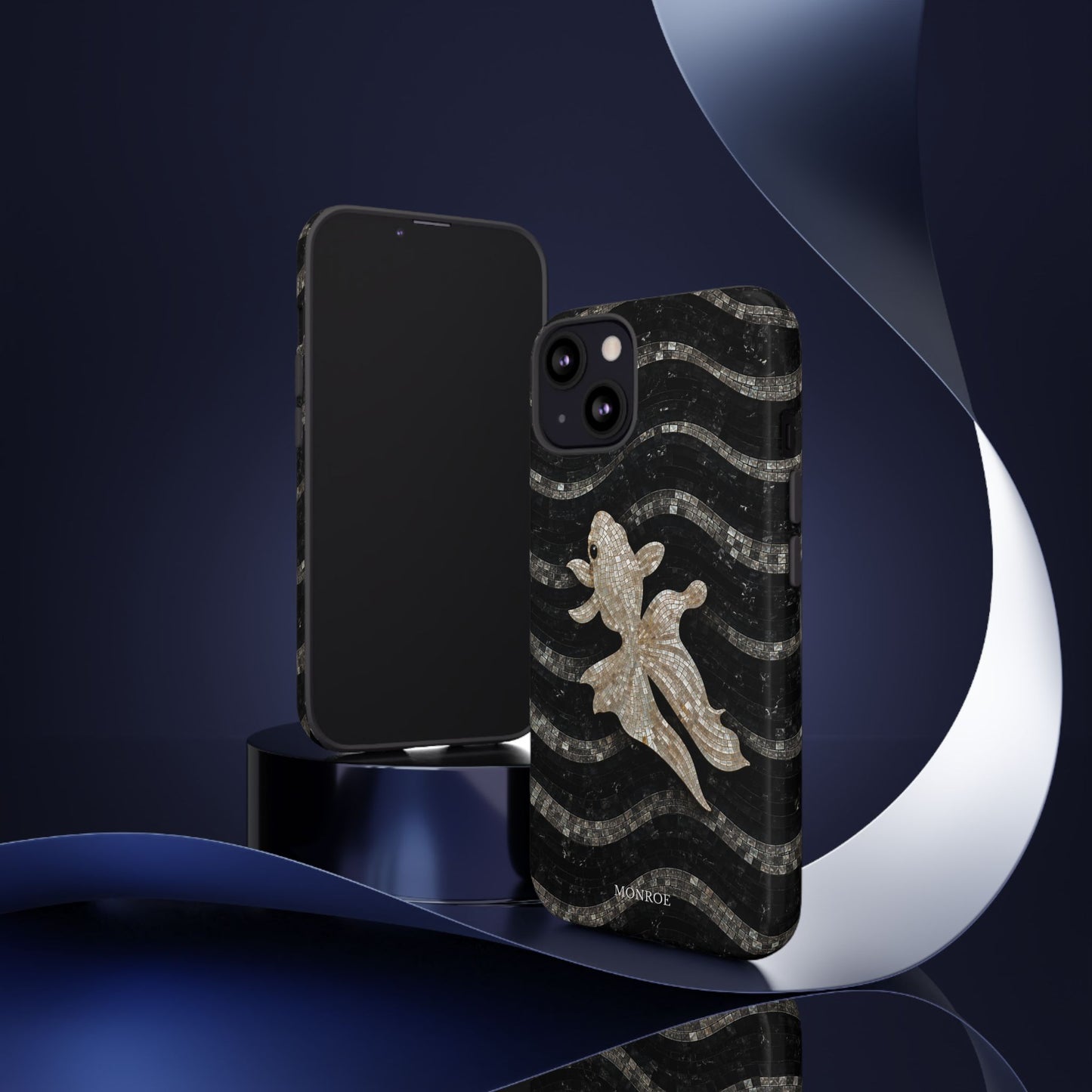 Midnight Fish Mosaic Case