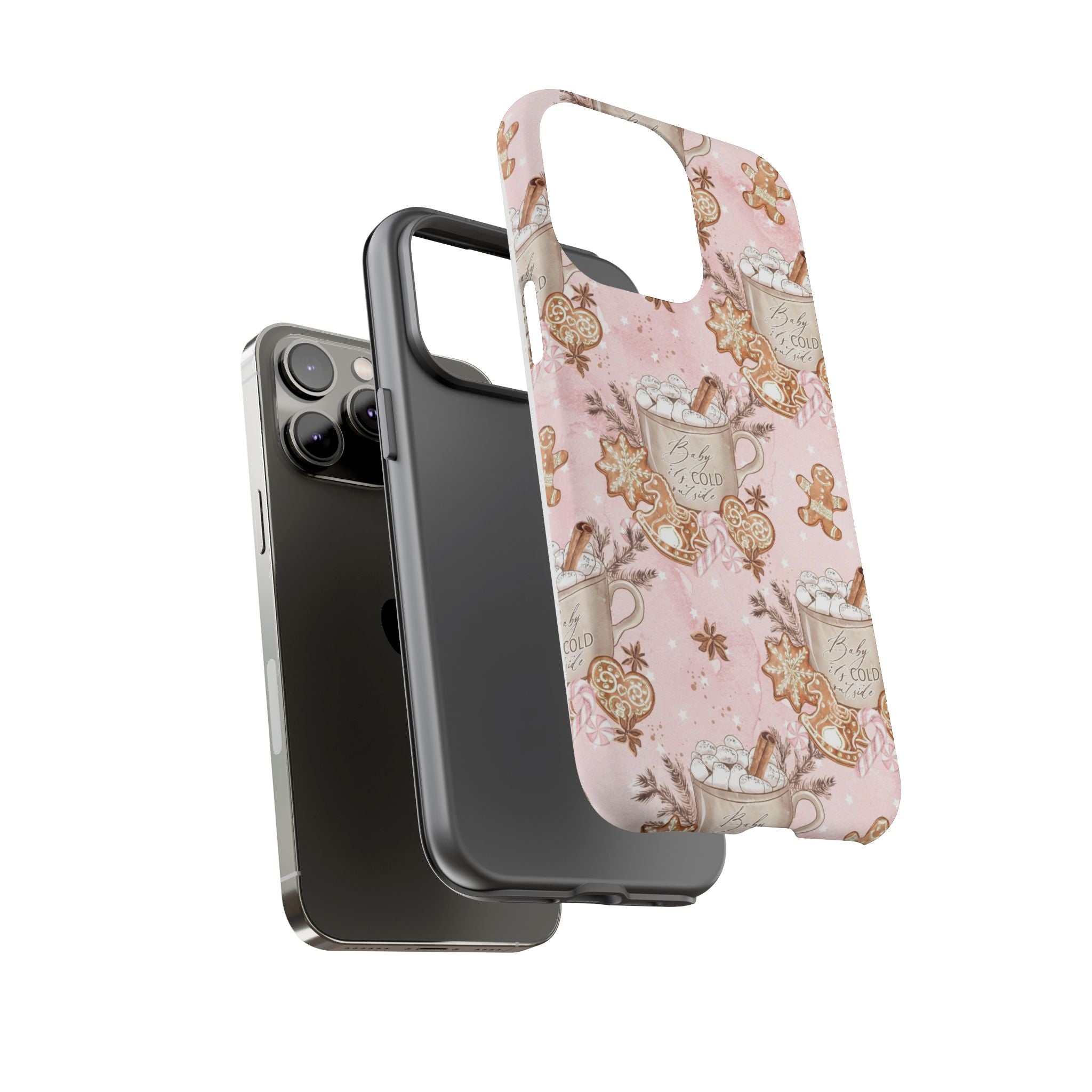 Pink Christmas Phone Case