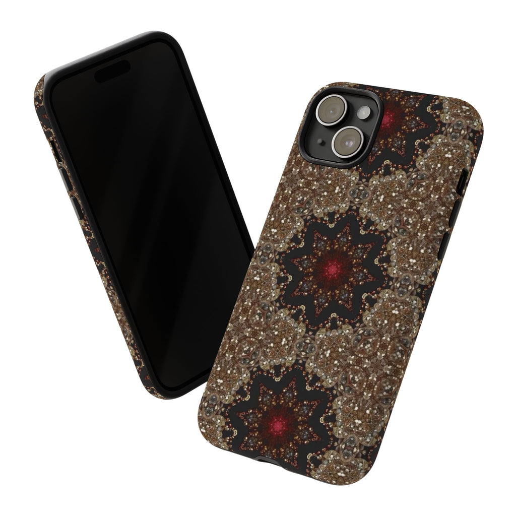 Brown Mandala Tough Protective Case