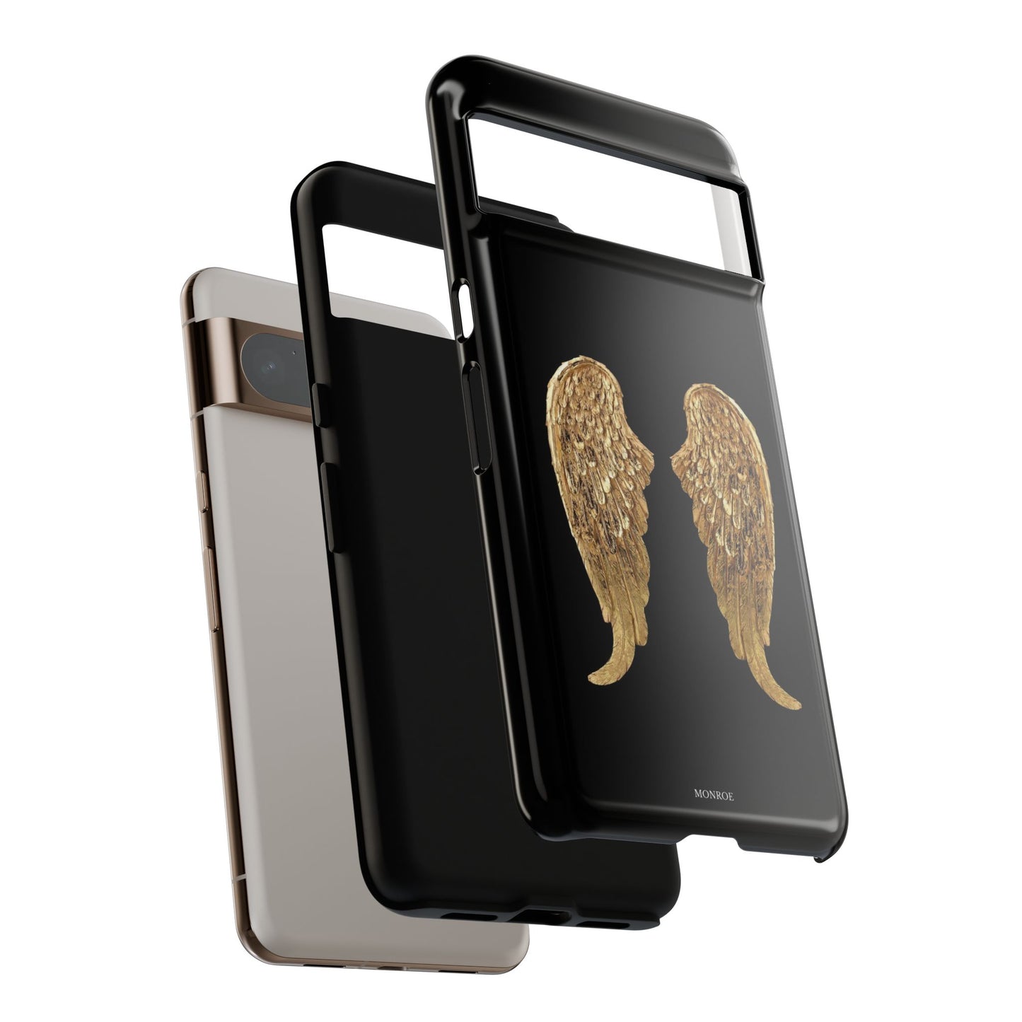 Gold Angel Wings Tough Case