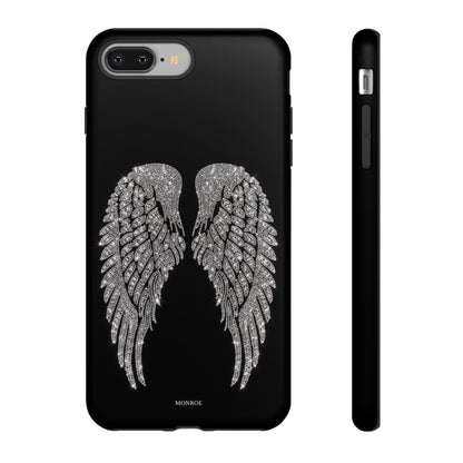 Silver Angel Wings Tough Case