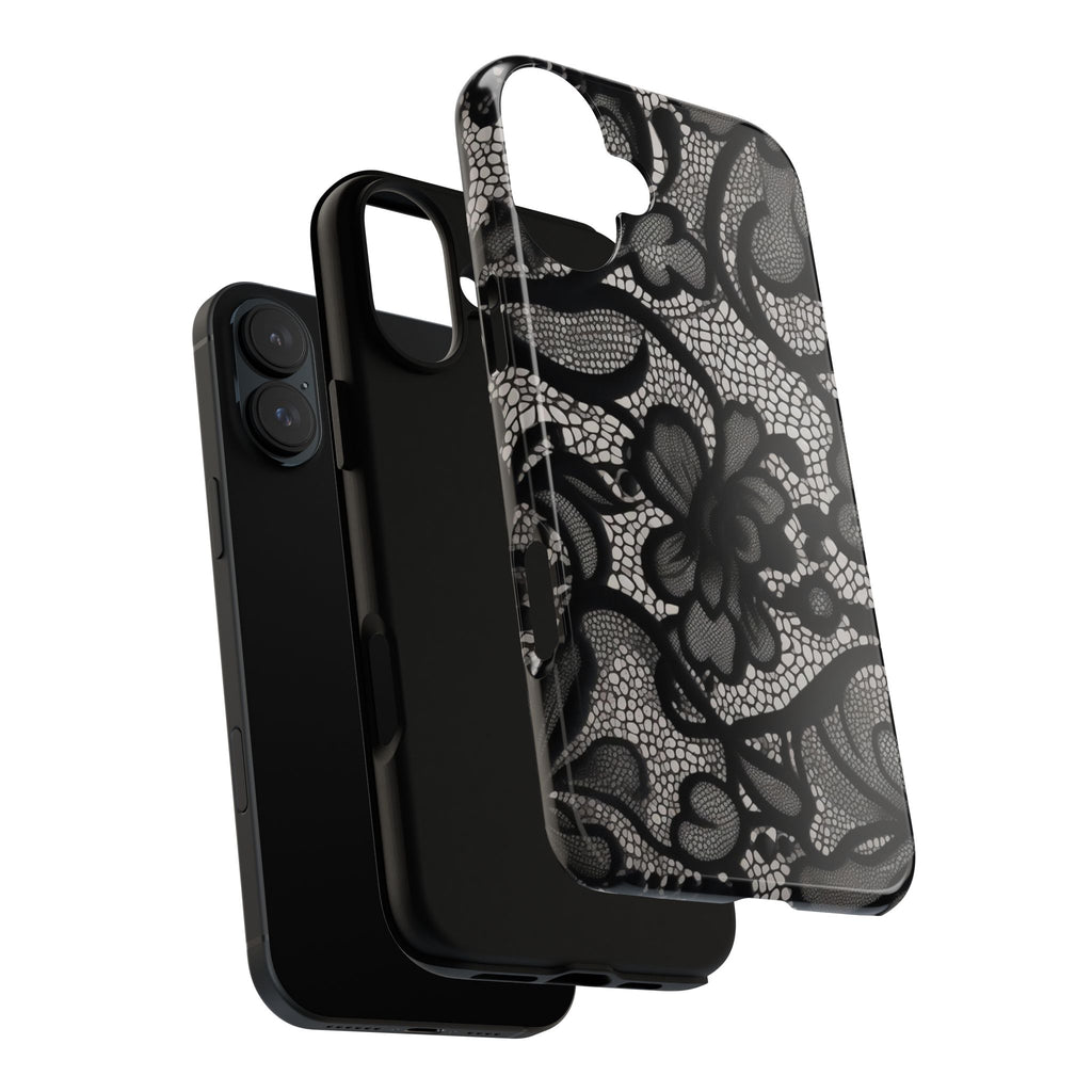 Black Lace Phone Case