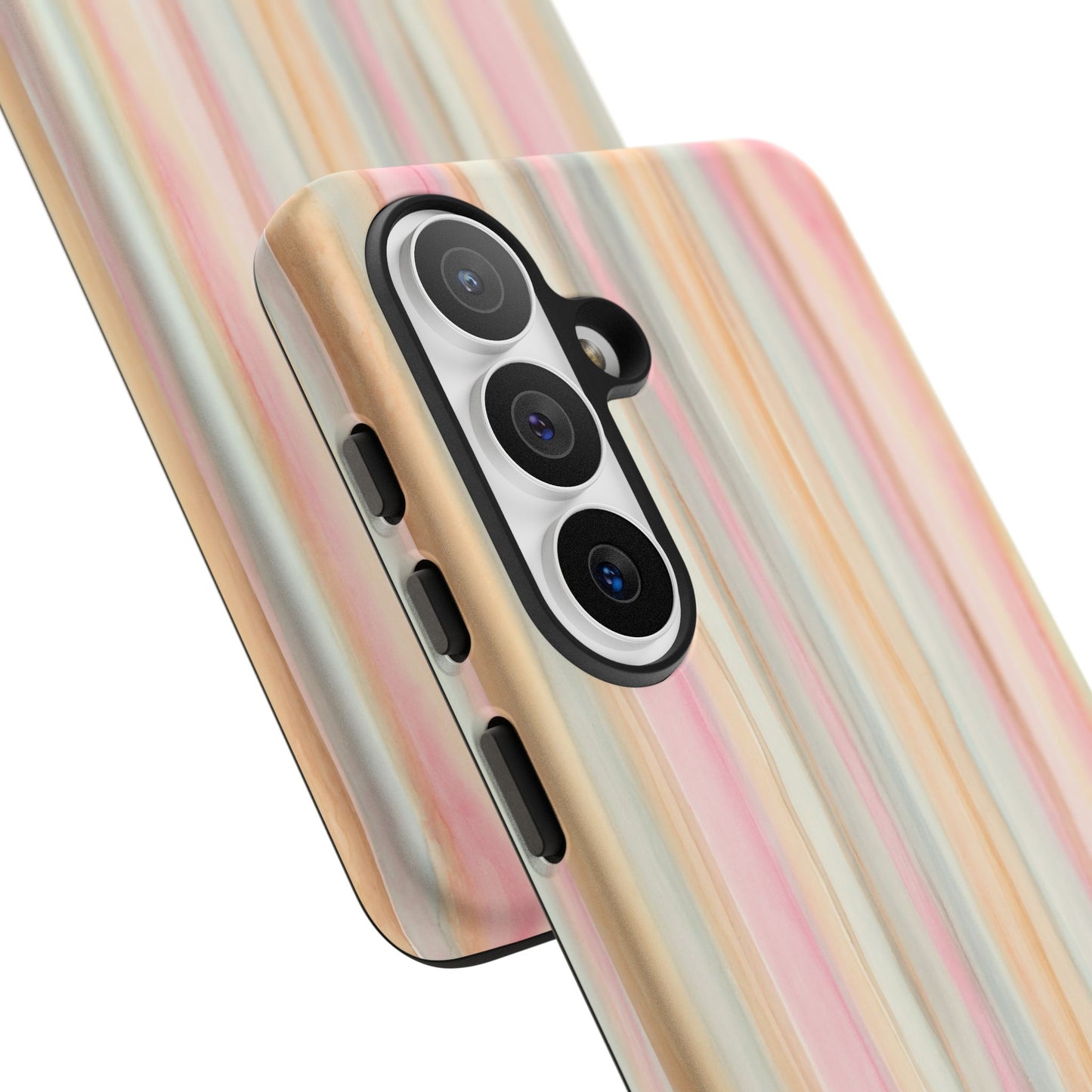 Pastel Watercolor Stripe Tough Case