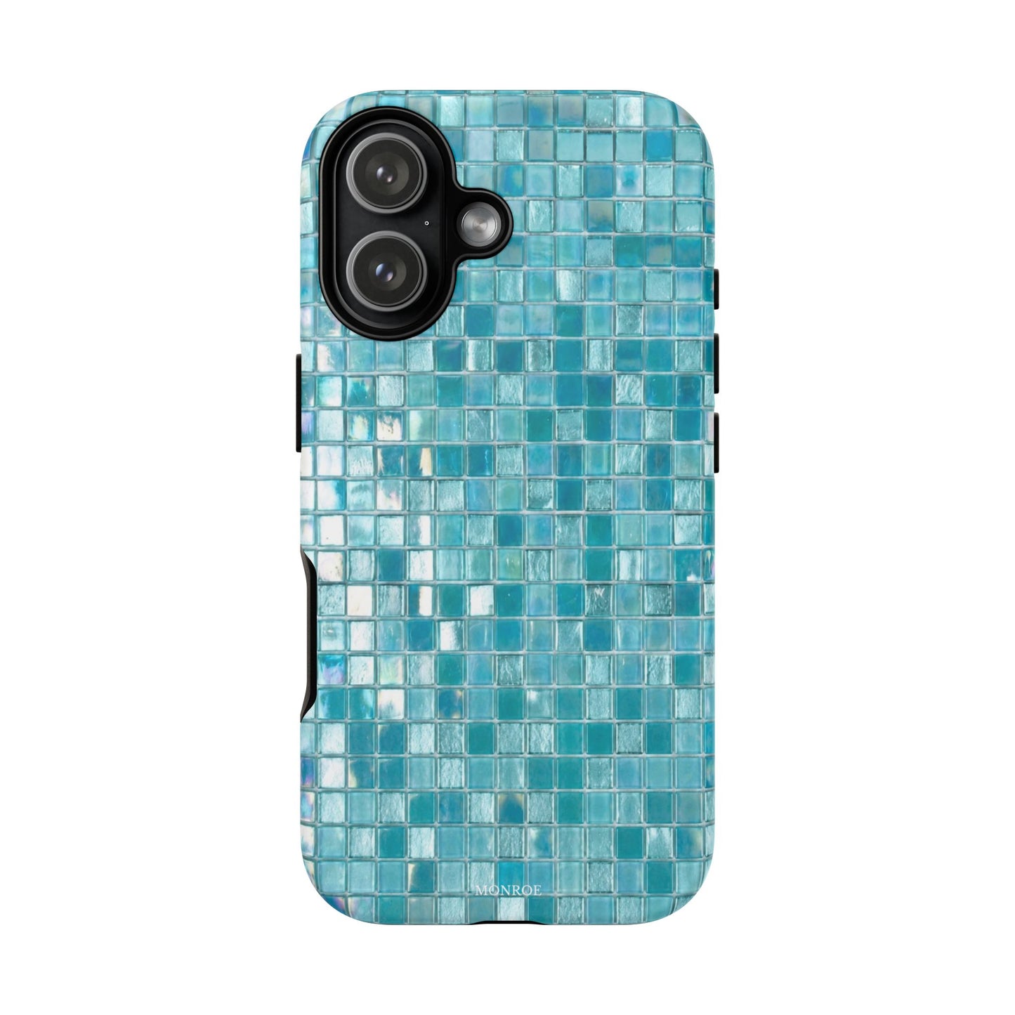 Hot Blue Mosaic Tile Tough Case