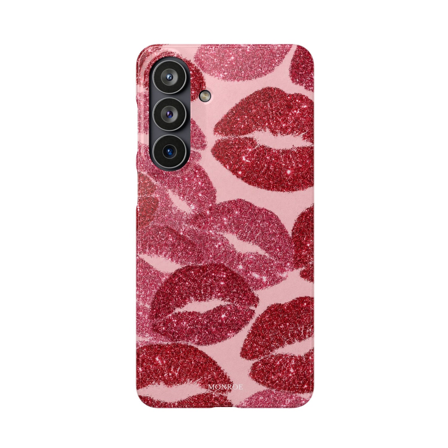 Pink Glitter Kiss Case