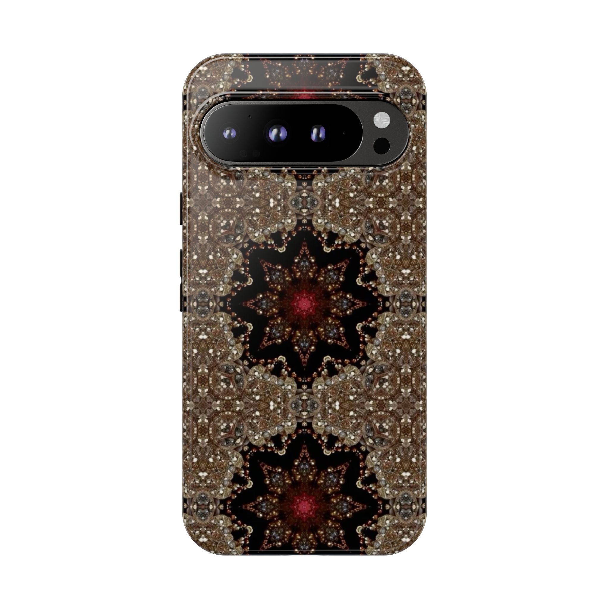Brown Mandala Tough Protective Case