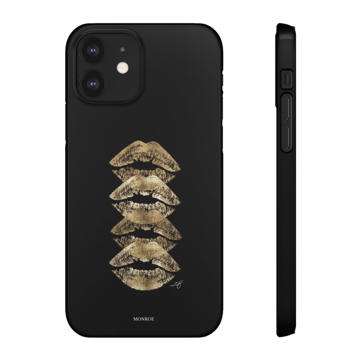 Gold Kiss Stack Case