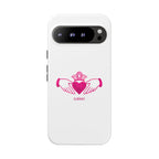 Pink Irish Claddagh Symbol Tough Phone Case