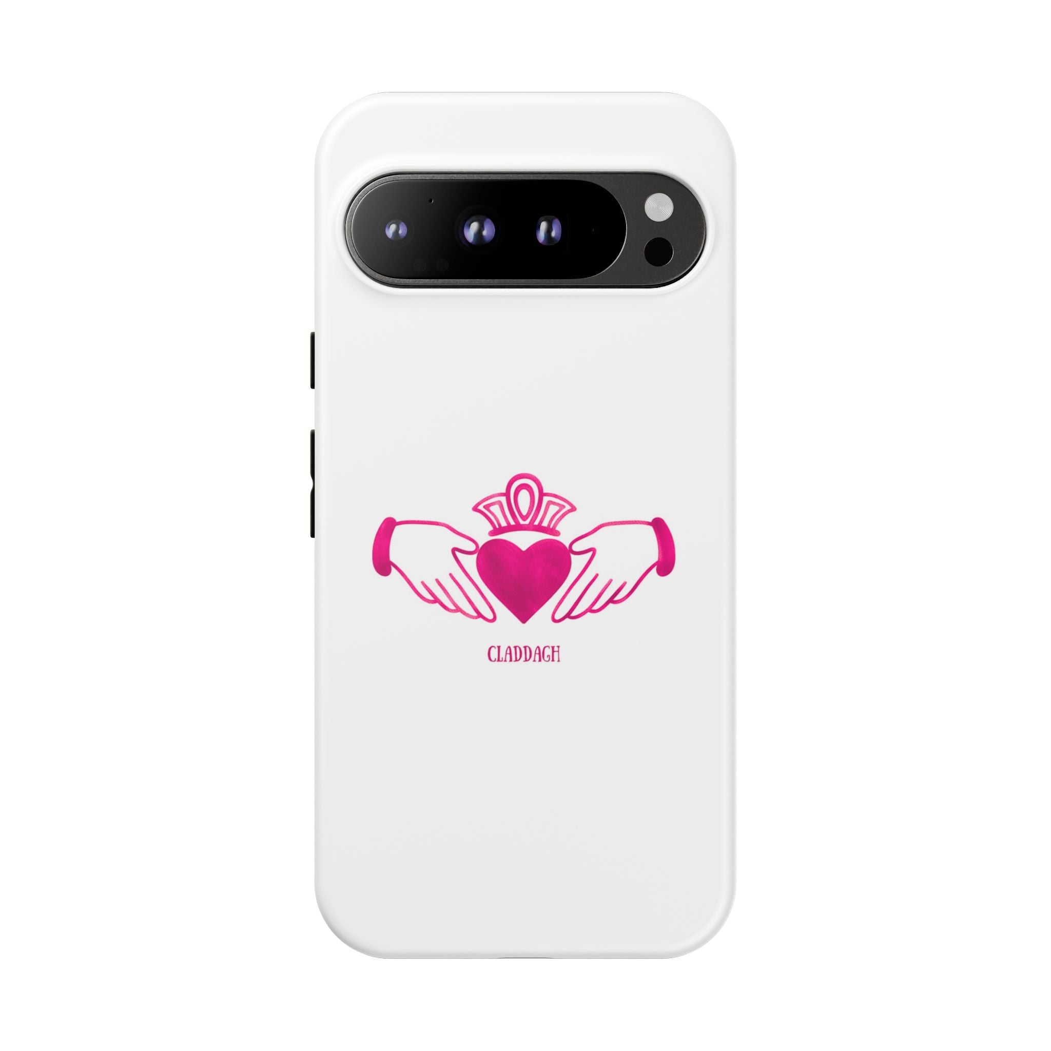 Pink Irish Claddagh Symbol Tough Phone Case
