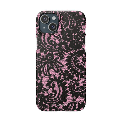 Pink Lace Pattern Case