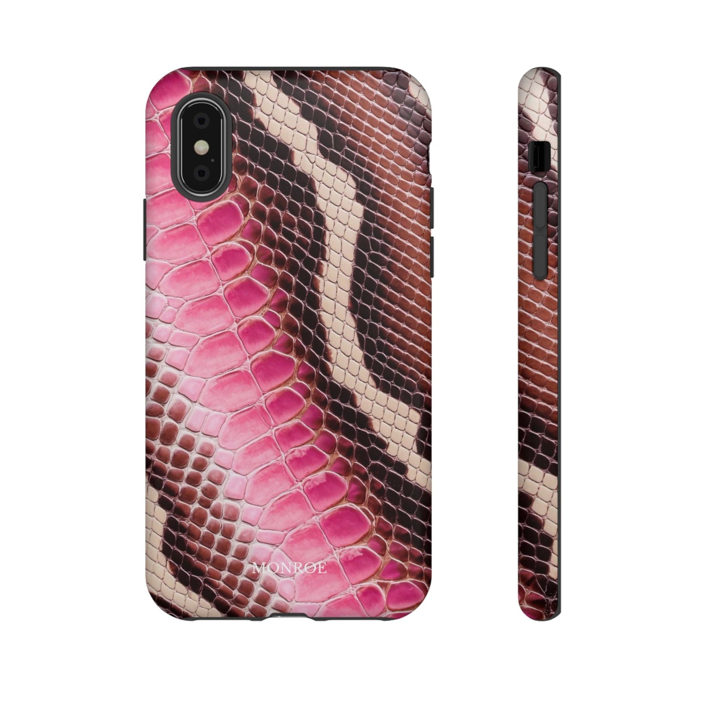 Snake Skin Print Tough Case