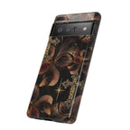 Floral Cross Pattern Tough Case