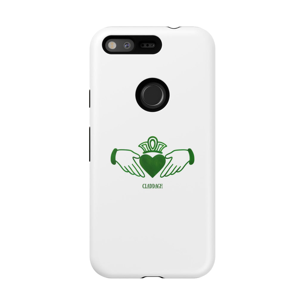 Irish Claddagh Symbol Green Tough Case