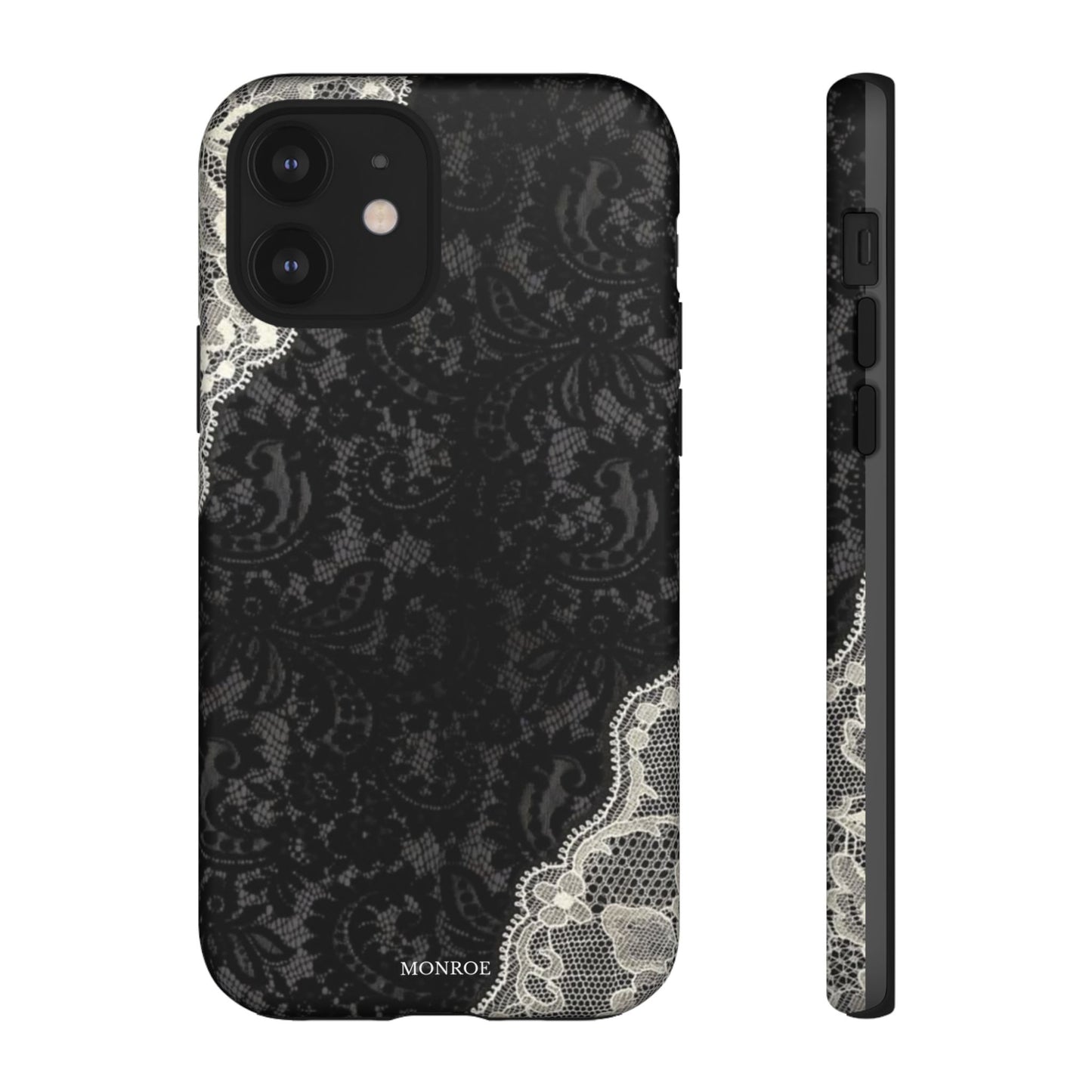 Black & White Edged Tough Case